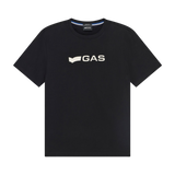 Camiseta GAS JEANS Dharis Logo G. Negro