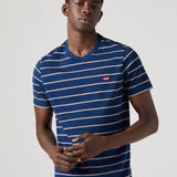 Camiseta LEVI'S® Original Housemark Stripes True Indigo