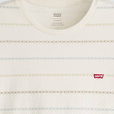 LEVI'S® Housemark Original Jay Printed Floral Stripe Egret T-Shirt 