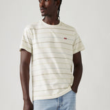 LEVI'S® Housemark Original Jay Printed Floral Stripe Egret T-Shirt 