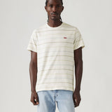 LEVI'S® Housemark Original Jay Printed Floral Stripe Egret T-Shirt 