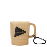 Taza AND WANDER Logo PP Beige