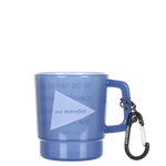 Taza AND WANDER Logo PP Blue - ECRU
