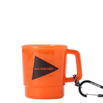 Taza AND WANDER Logo PP Orange - ECRU