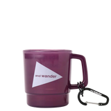 Taza AND WANDER Logo PP Purple