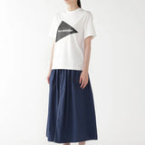 Camiseta AND WANDER Big Logo SS T Whihte