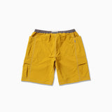 Bermudas AND WANDER x GRAMICCI Brushed Nylon Shorts Yellow