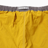 Bermudas AND WANDER x GRAMICCI Brushed Nylon Shorts Yellow