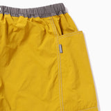 Bermudas AND WANDER x GRAMICCI Brushed Nylon Shorts Yellow