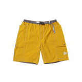 Bermudas AND WANDER x GRAMICCI Brushed Nylon Shorts Yellow