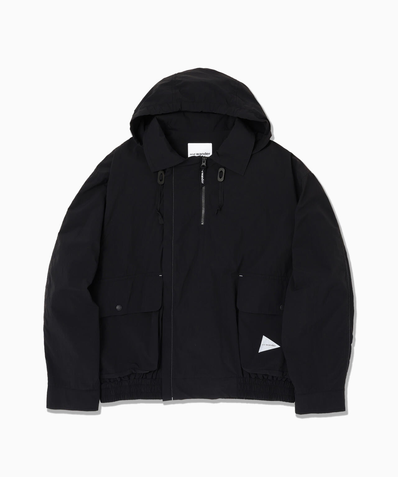 Chaqueta AND WANDER Water Repellent Light Jacket 2 Black - vista oficial