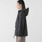 Chaqueta AND WANDER T/W Plain Hoodie Charcoal - vista oficial