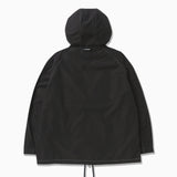 Chaqueta AND WANDER T/W Plain Hoodie Charcoal - vista oficial