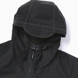 Chaqueta AND WANDER T/W Plain Hoodie Charcoal - vista oficial