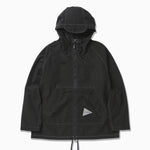 Chaqueta AND WANDER T/W Plain Hoodie Charcoal - vista oficial