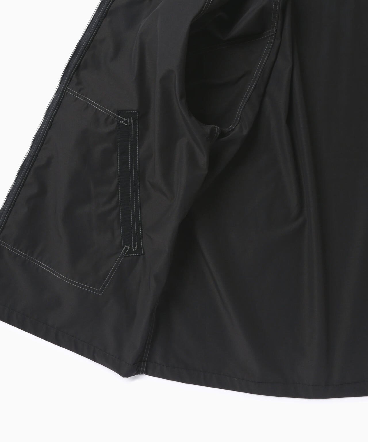 Chaqueta AND WANDER T/W Plain Hoodie Charcoal - vista oficial