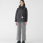 Chaqueta AND WANDER T/W Plain Hoodie Charcoal - vista oficial