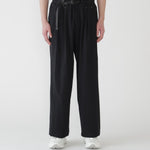 Pantalones AND WANDER Light W Cloth Wide Pants Black - foto oficial 3