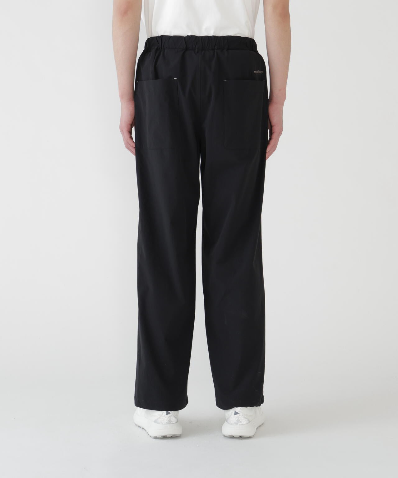 Pantalones AND WANDER Light W Cloth Wide Pants Black - foto oficial 5