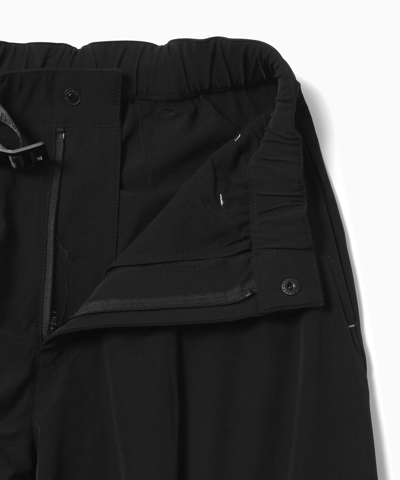 Pantalones AND WANDER Light W Cloth Wide Pants Black - foto oficial 10