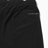 Pantalones AND WANDER Light W Cloth Wide Pants Black - foto oficial 11
