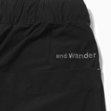 Pantalones AND WANDER Light W Cloth Wide Pants Black - foto oficial 12