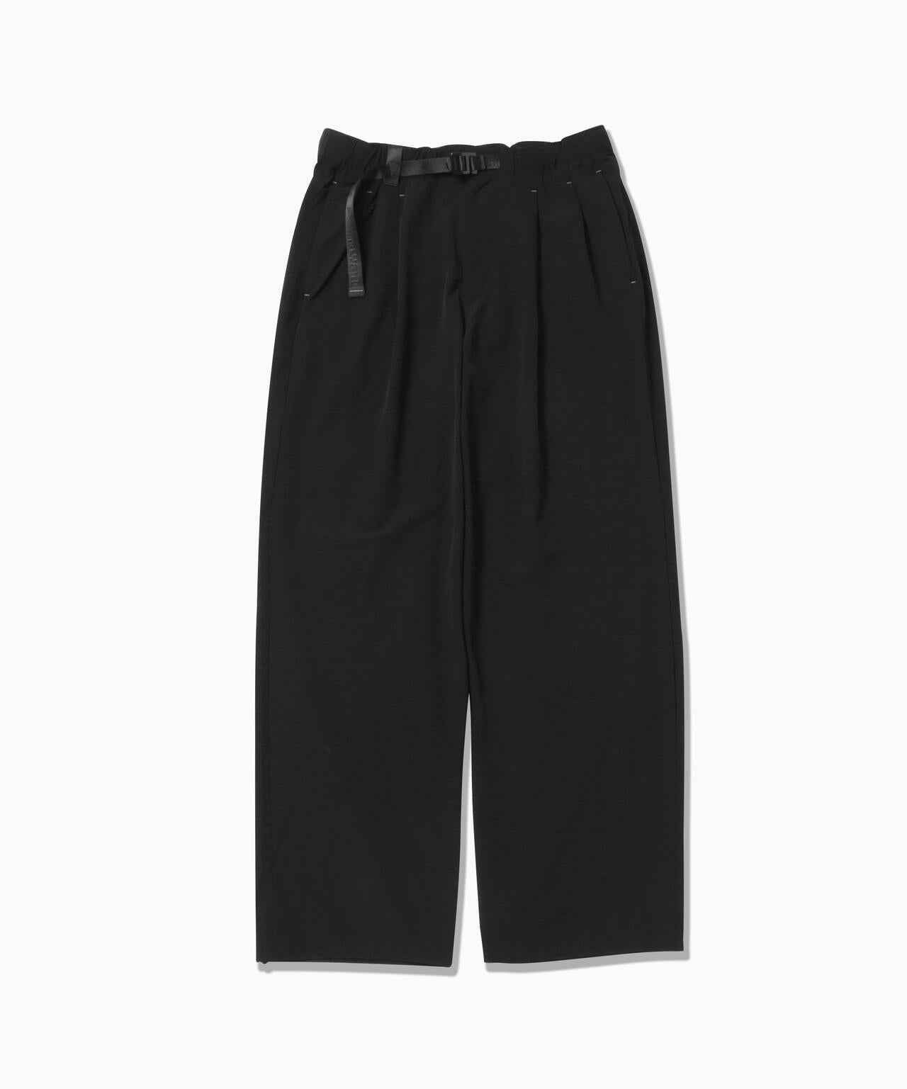 Pantalones AND WANDER Light W Cloth Wide Pants Black - foto oficial 1