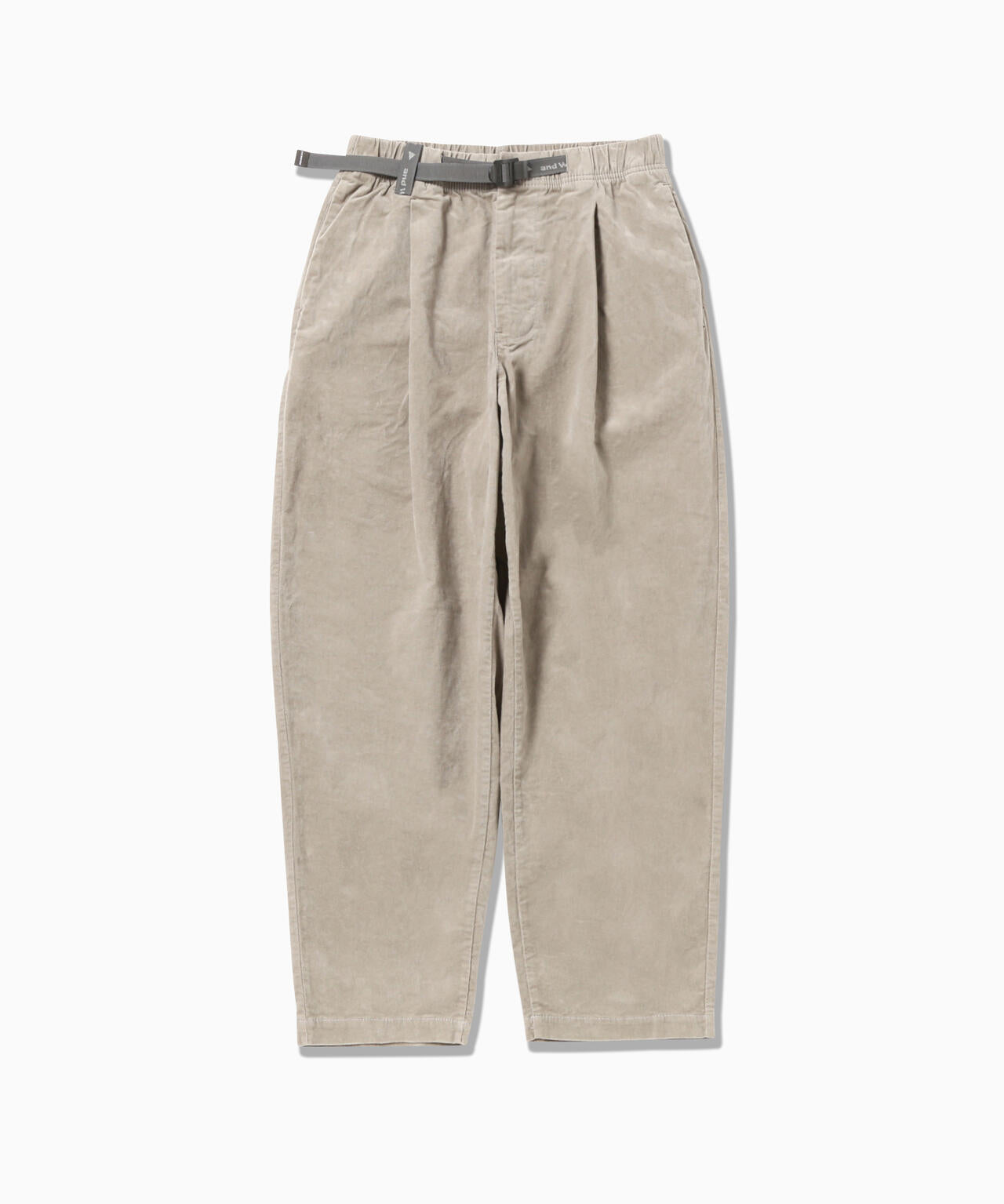 Pantalones AND WANDER Moleskin Pants Light Gray - foto oficial 1