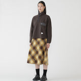 Sudadera AND WANDER Sweat Pullover Dark Brown - vista oficial