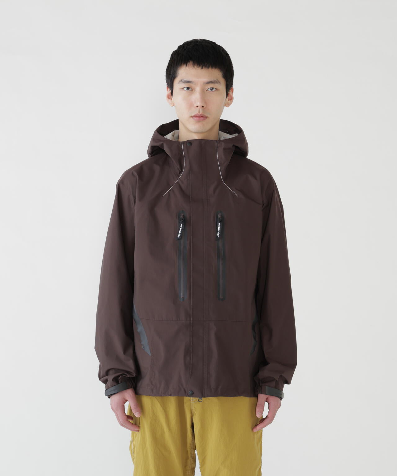 Chaqueta AND WANDER 2.5L Hiker Rain Jacket Brown - foto oficial 3