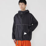 Chaqueta AND WANDER PERTEX Wind Jacket Black - vista oficial