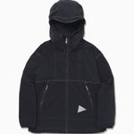 Chaqueta AND WANDER PERTEX Wind Jacket Black - vista oficial