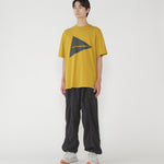 Pantalones AND WANDER Crinkled Nylon Pants Black - vista oficial