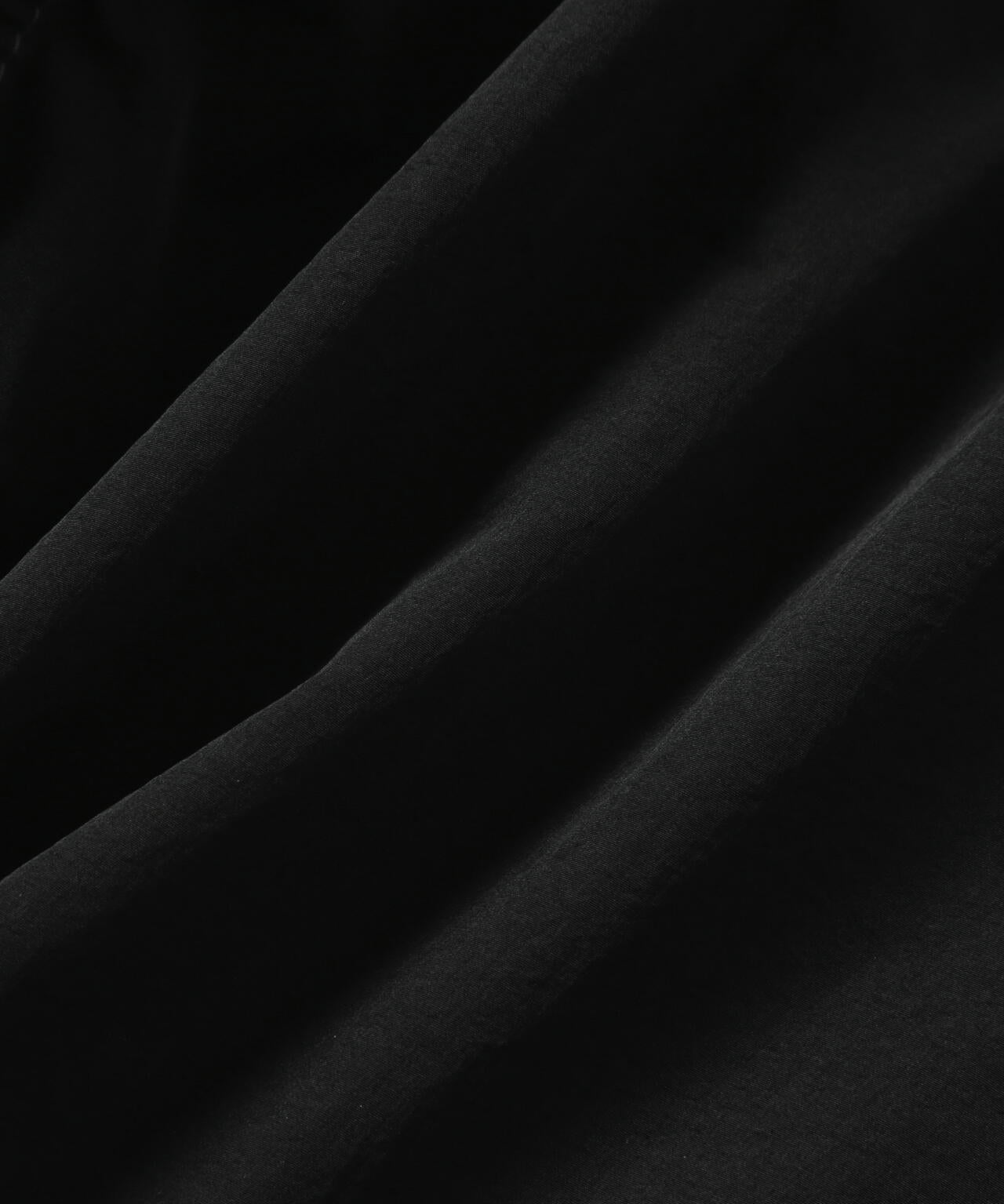 Sobrecamisa AND WANDER Crinkled Nylon Shirts Jacket Black - foto oficial 3