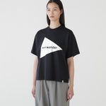 Camiseta AND WANDER Big Logo SS T Black - vista oficial
