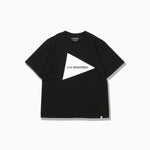 Camiseta AND WANDER Big Logo SS T Black - vista oficial