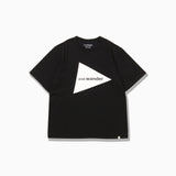 Camiseta AND WANDER Big Logo SS T Black - vista oficial