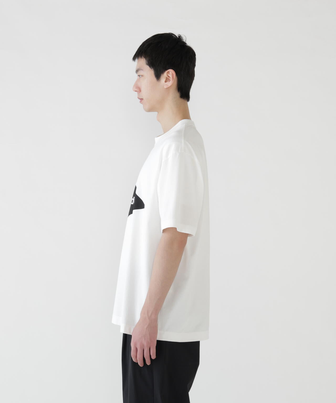 Camiseta AND WANDER Big Logo SS T White - vista oficial