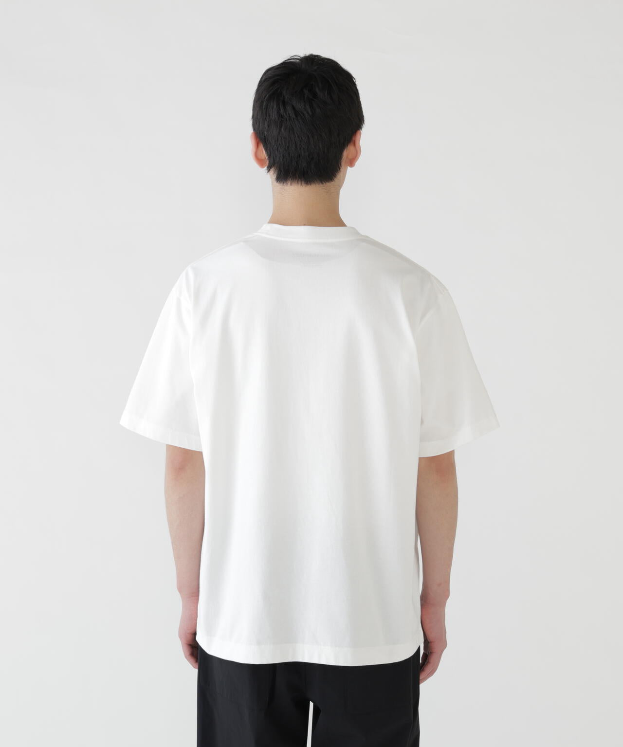 Camiseta AND WANDER Big Logo SS T White - vista oficial