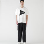 Camiseta AND WANDER Big Logo SS T White - vista oficial