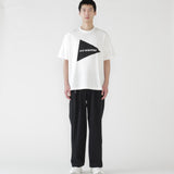 Camiseta AND WANDER Big Logo SS T White - vista oficial