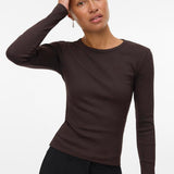 Top VERO MODA Chloe Chocolate Torte