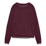 Jersey VERO MODA Happiness Winetasting Silver Lurex