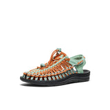 KEEN Uneek W Granite Green Gold Flame Sandals