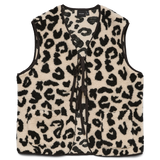 Chaleco Corto VERO MODA Oatmeal BLACK LEO