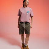 Camiseta CAT WWR Outfitting Lilas