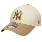 Gorra NEW ERA New York Yankees Colour Block 9FORTY Beige