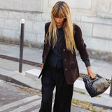 Americana YERSE Suede Chocolate