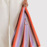 Bolsa BAGGU Estándar Reciclada Gradient Stripe Poppy & Lilac