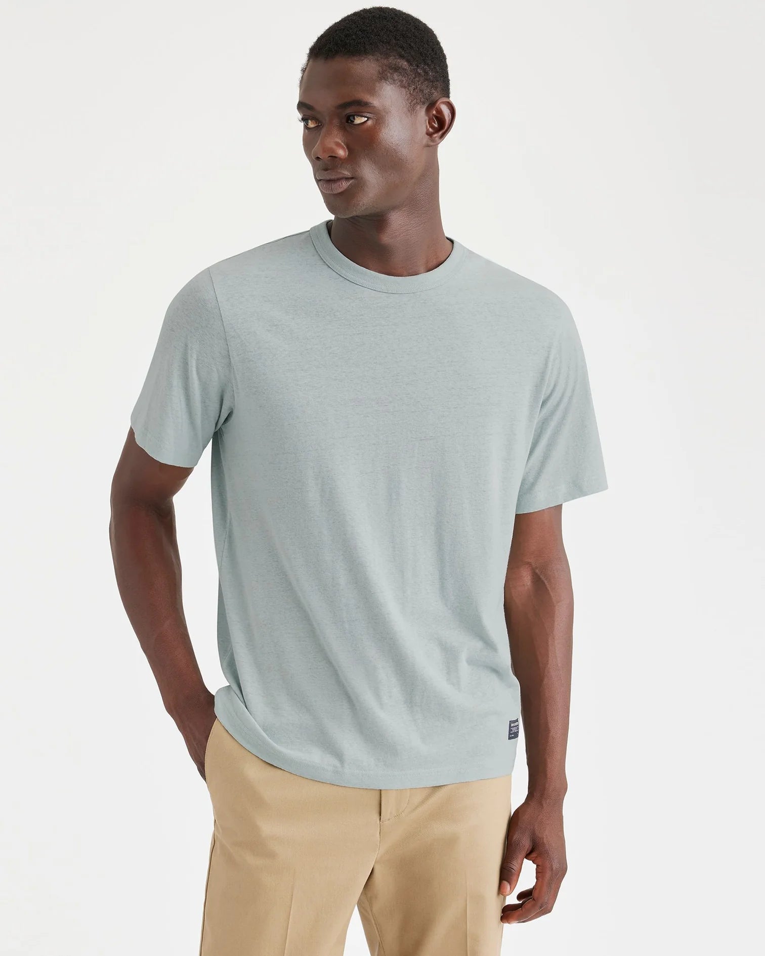 Camiseta Dockers® de hombre Regular Harbor Gray